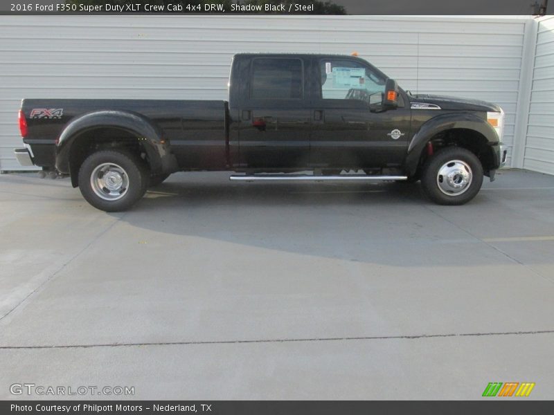 Shadow Black / Steel 2016 Ford F350 Super Duty XLT Crew Cab 4x4 DRW