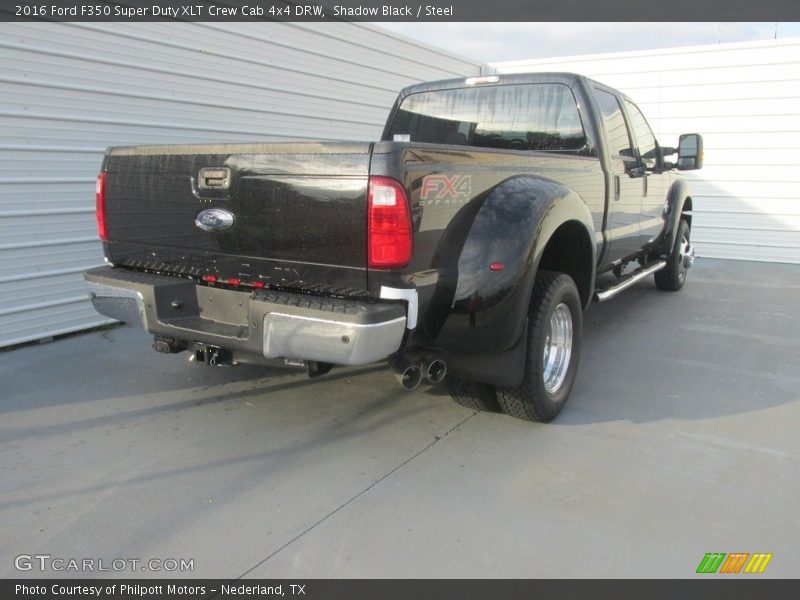 Shadow Black / Steel 2016 Ford F350 Super Duty XLT Crew Cab 4x4 DRW