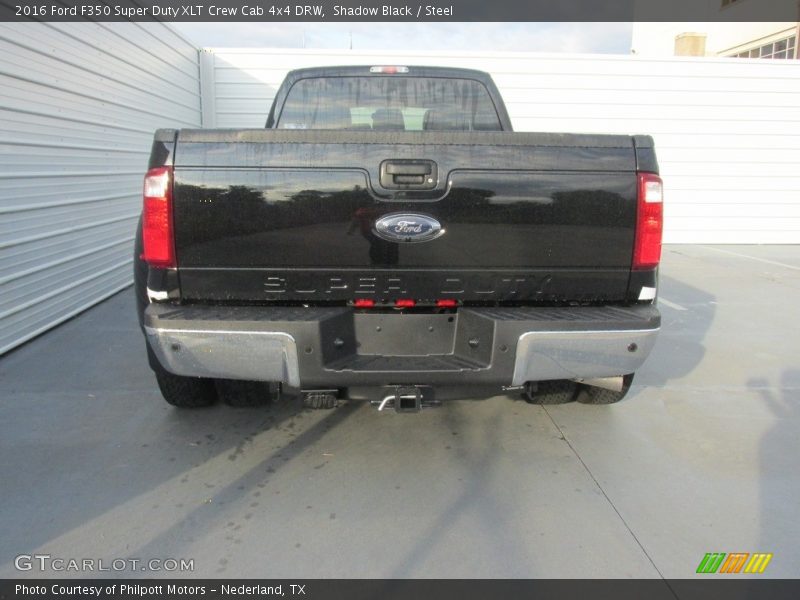 Shadow Black / Steel 2016 Ford F350 Super Duty XLT Crew Cab 4x4 DRW