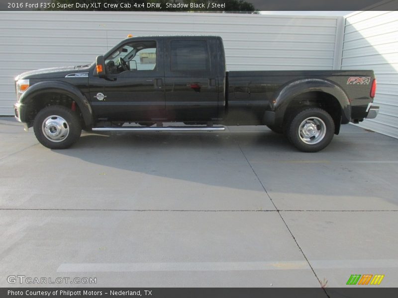 Shadow Black / Steel 2016 Ford F350 Super Duty XLT Crew Cab 4x4 DRW