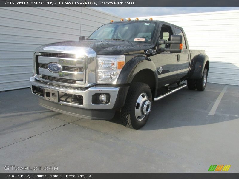 Shadow Black / Steel 2016 Ford F350 Super Duty XLT Crew Cab 4x4 DRW