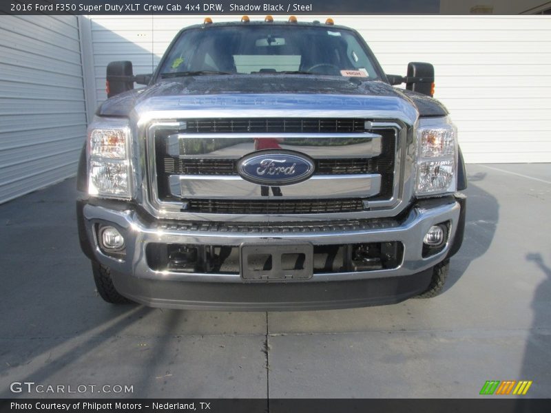 Shadow Black / Steel 2016 Ford F350 Super Duty XLT Crew Cab 4x4 DRW