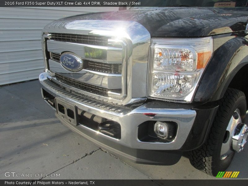 Shadow Black / Steel 2016 Ford F350 Super Duty XLT Crew Cab 4x4 DRW