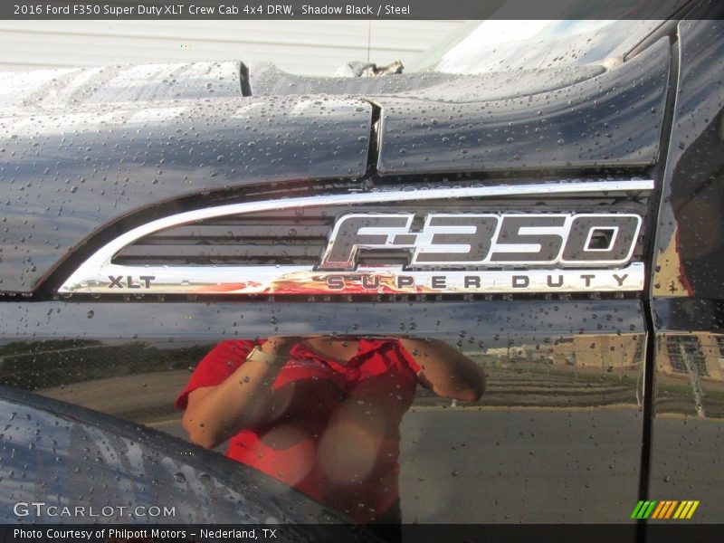 Shadow Black / Steel 2016 Ford F350 Super Duty XLT Crew Cab 4x4 DRW