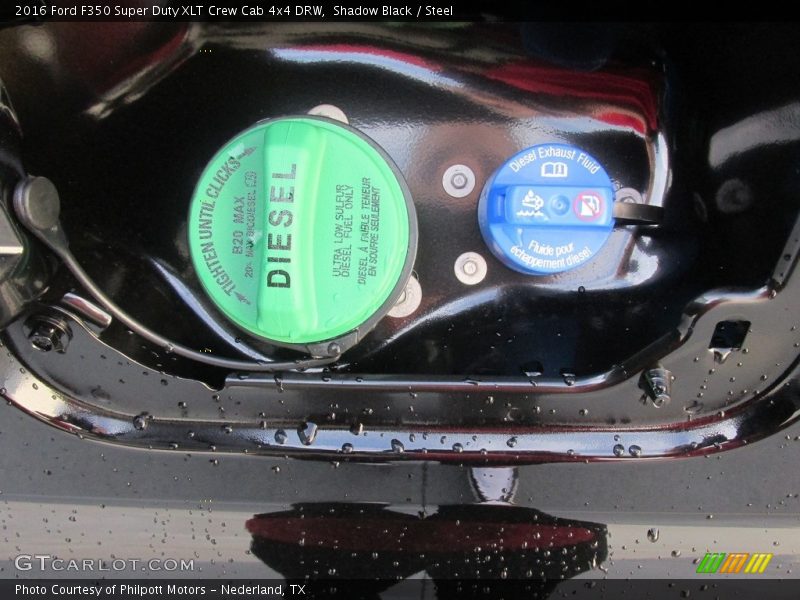Shadow Black / Steel 2016 Ford F350 Super Duty XLT Crew Cab 4x4 DRW