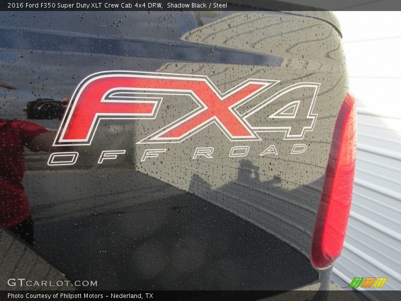 Shadow Black / Steel 2016 Ford F350 Super Duty XLT Crew Cab 4x4 DRW