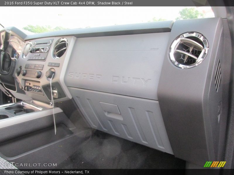 Shadow Black / Steel 2016 Ford F350 Super Duty XLT Crew Cab 4x4 DRW