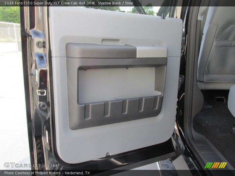 Shadow Black / Steel 2016 Ford F350 Super Duty XLT Crew Cab 4x4 DRW
