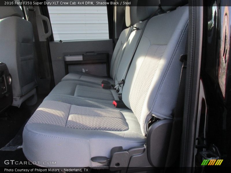 Shadow Black / Steel 2016 Ford F350 Super Duty XLT Crew Cab 4x4 DRW