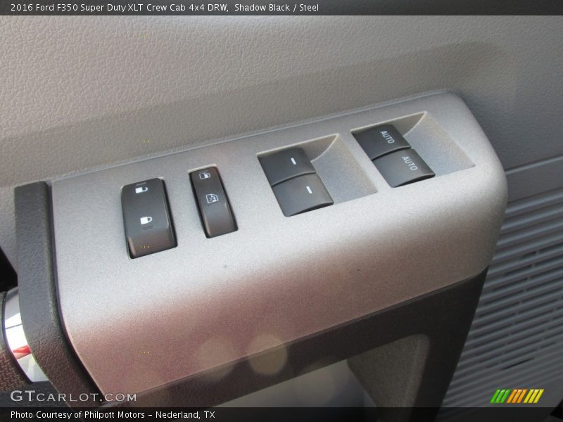 Shadow Black / Steel 2016 Ford F350 Super Duty XLT Crew Cab 4x4 DRW