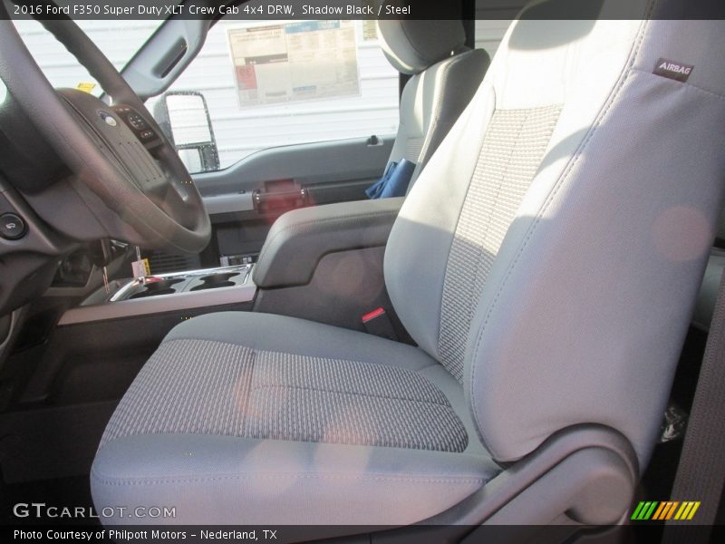 Shadow Black / Steel 2016 Ford F350 Super Duty XLT Crew Cab 4x4 DRW