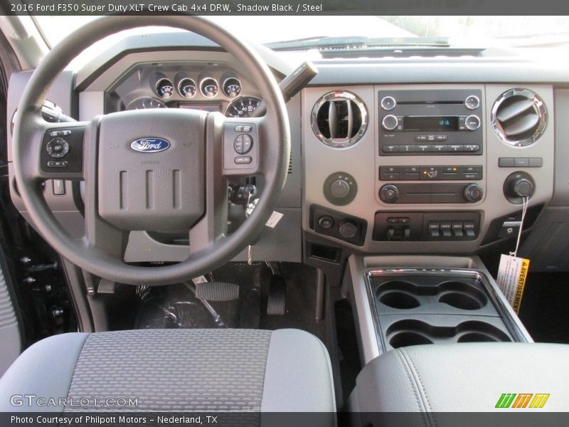 Shadow Black / Steel 2016 Ford F350 Super Duty XLT Crew Cab 4x4 DRW