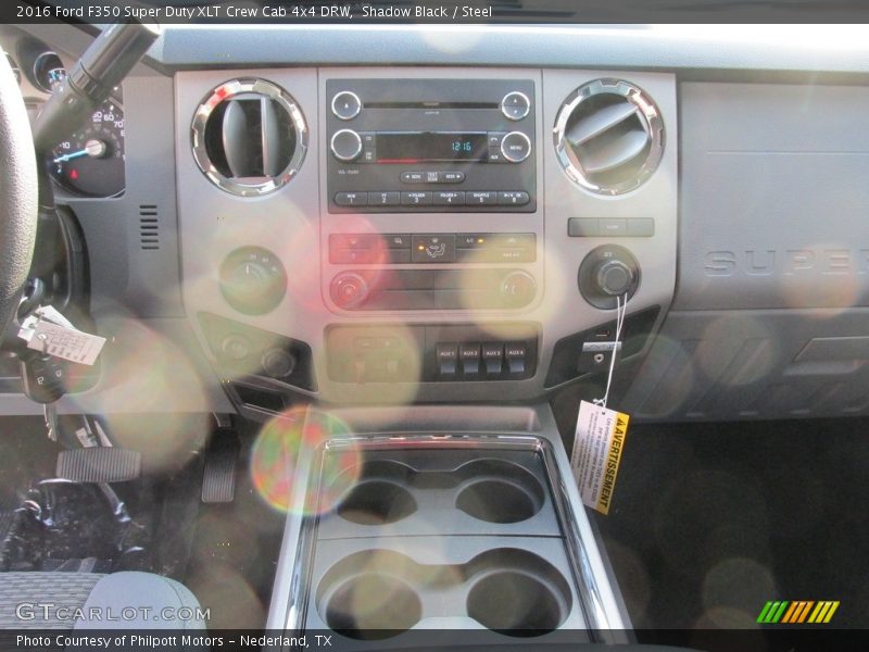 Shadow Black / Steel 2016 Ford F350 Super Duty XLT Crew Cab 4x4 DRW