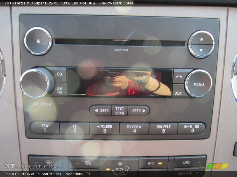 Shadow Black / Steel 2016 Ford F350 Super Duty XLT Crew Cab 4x4 DRW