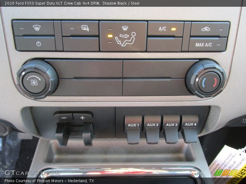 Shadow Black / Steel 2016 Ford F350 Super Duty XLT Crew Cab 4x4 DRW