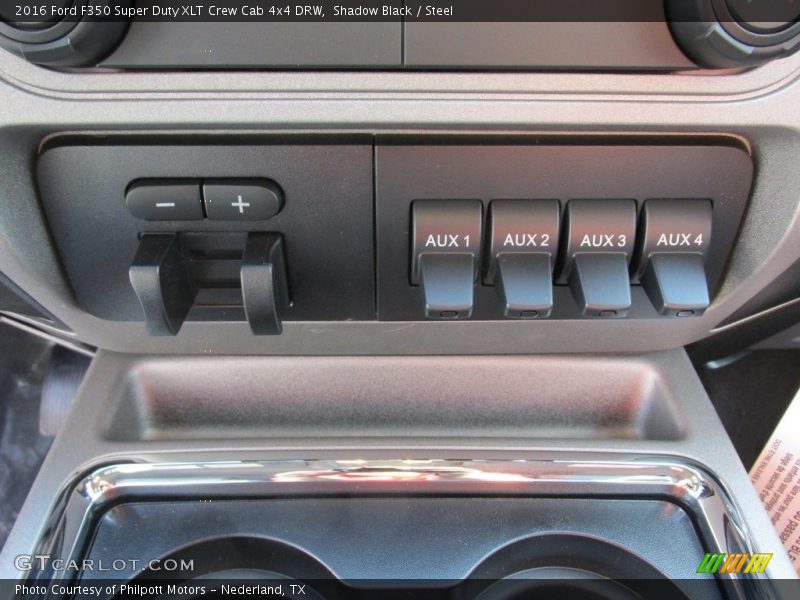Shadow Black / Steel 2016 Ford F350 Super Duty XLT Crew Cab 4x4 DRW