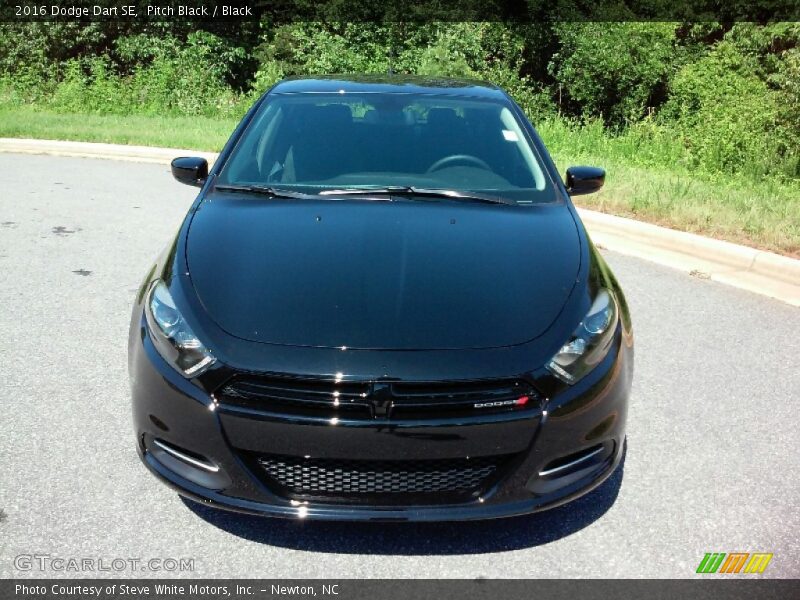 Pitch Black / Black 2016 Dodge Dart SE