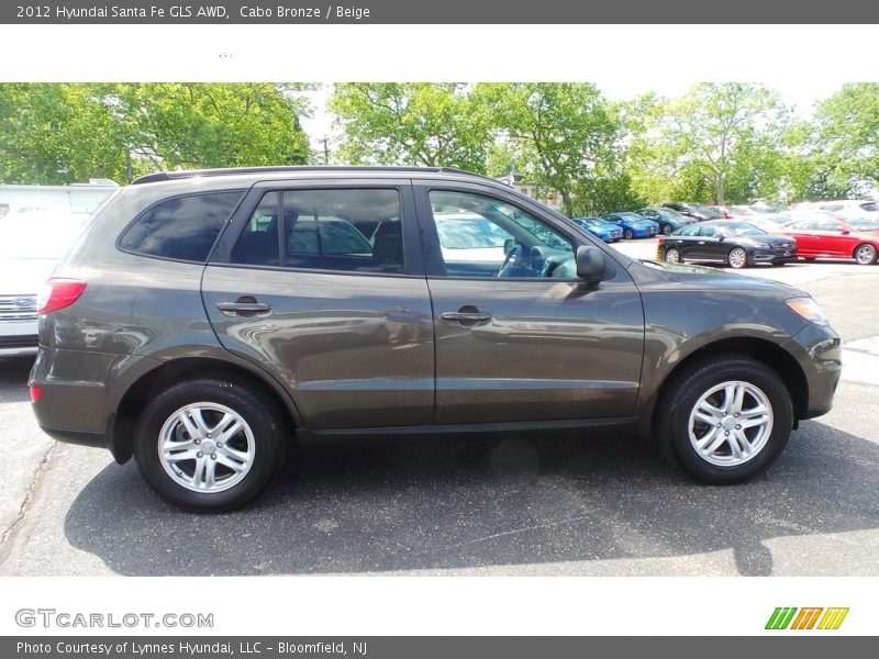 Cabo Bronze / Beige 2012 Hyundai Santa Fe GLS AWD