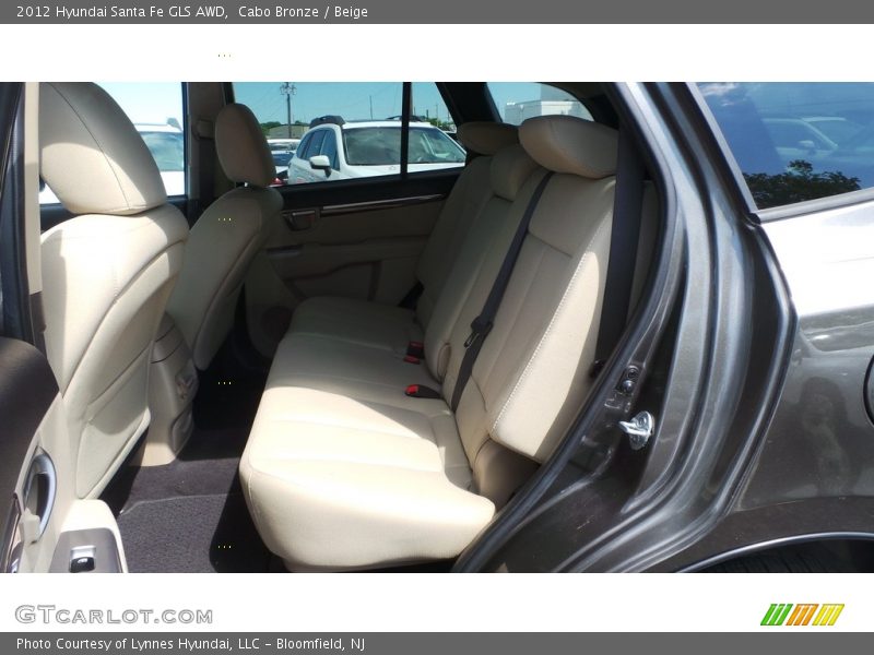 Cabo Bronze / Beige 2012 Hyundai Santa Fe GLS AWD