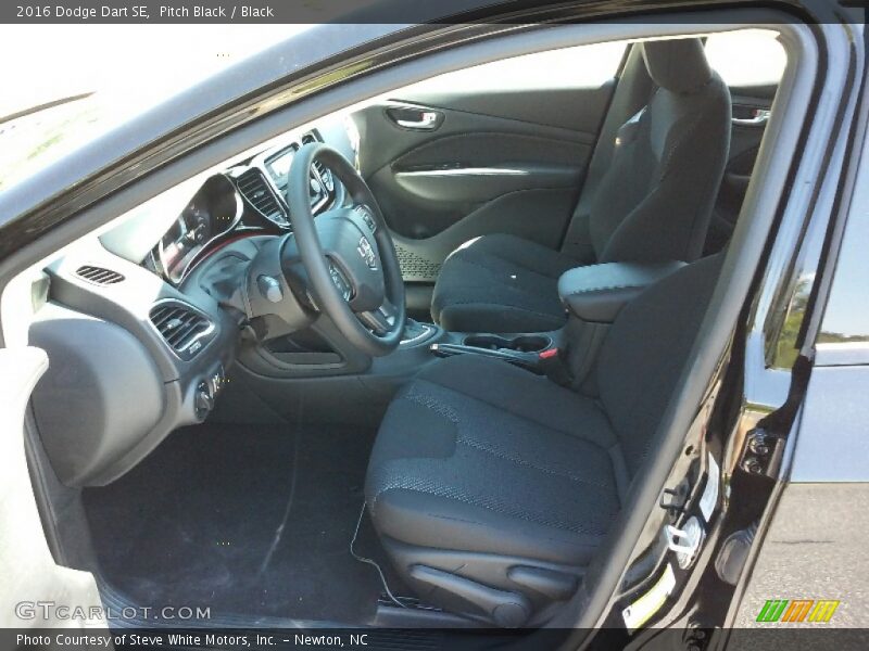 Pitch Black / Black 2016 Dodge Dart SE