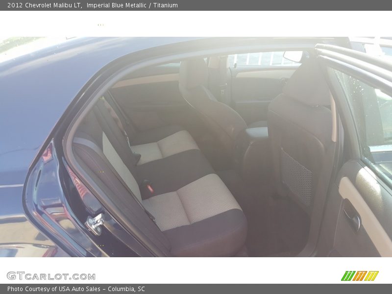 Imperial Blue Metallic / Titanium 2012 Chevrolet Malibu LT
