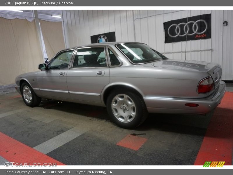 Platinum / Charcoal 2003 Jaguar XJ XJ8