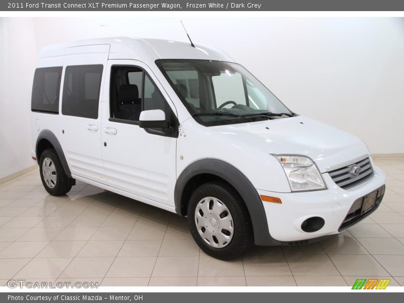 Frozen White / Dark Grey 2011 Ford Transit Connect XLT Premium Passenger Wagon