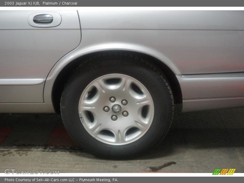 Platinum / Charcoal 2003 Jaguar XJ XJ8