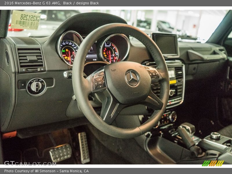 Black / designo Black 2016 Mercedes-Benz G 63 AMG
