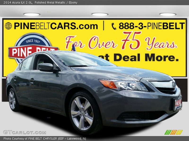 Polished Metal Metallic / Ebony 2014 Acura ILX 2.0L