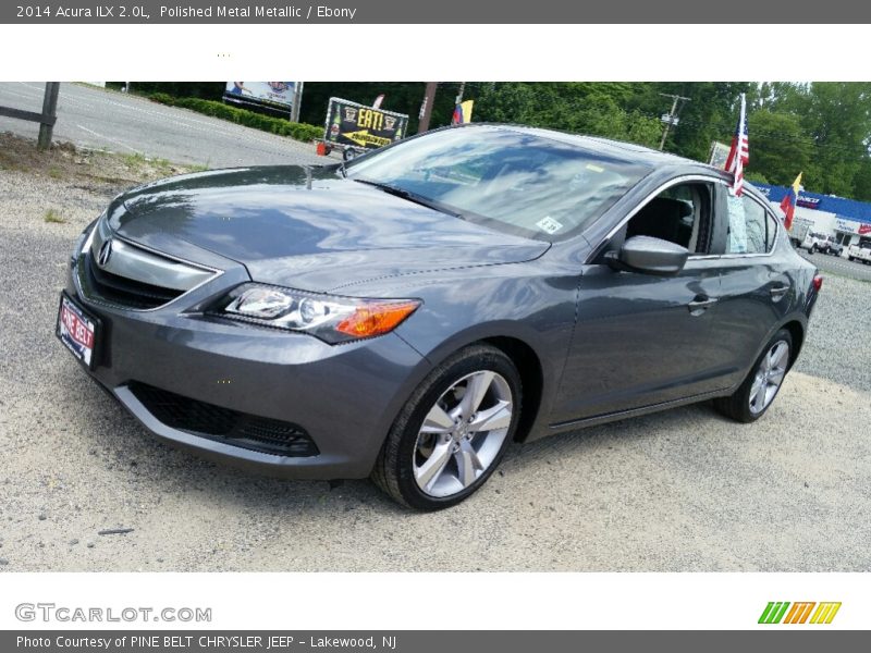 Polished Metal Metallic / Ebony 2014 Acura ILX 2.0L