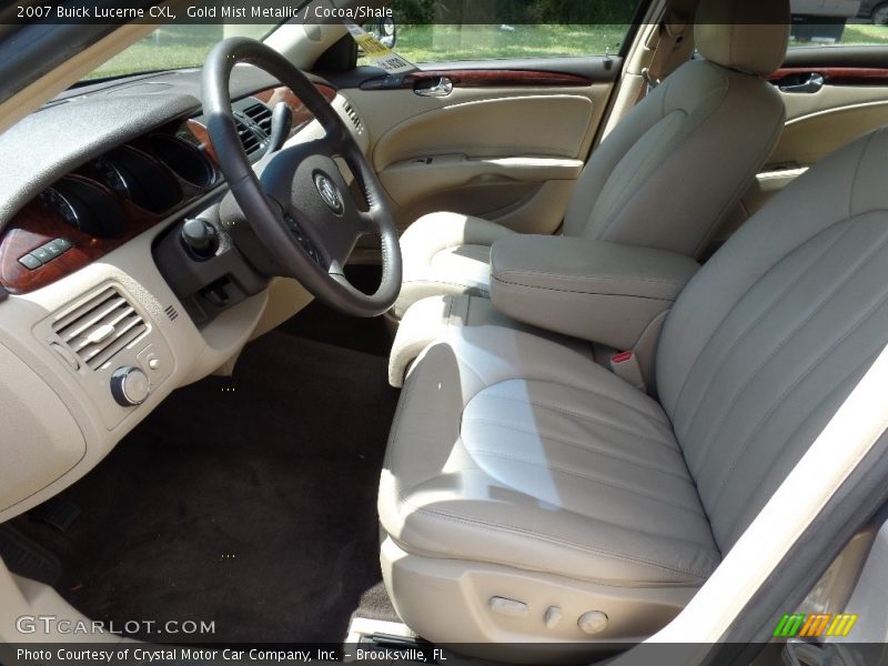 Gold Mist Metallic / Cocoa/Shale 2007 Buick Lucerne CXL