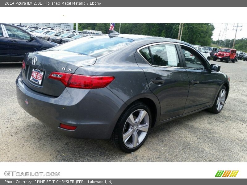 Polished Metal Metallic / Ebony 2014 Acura ILX 2.0L