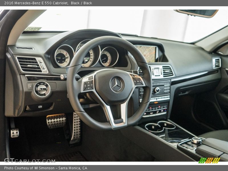 Black / Black 2016 Mercedes-Benz E 550 Cabriolet