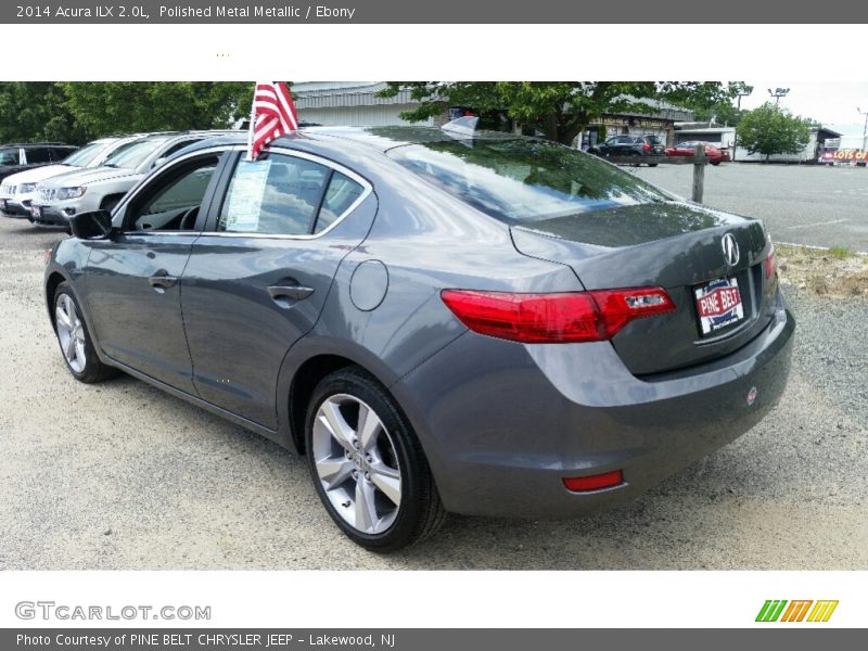 Polished Metal Metallic / Ebony 2014 Acura ILX 2.0L