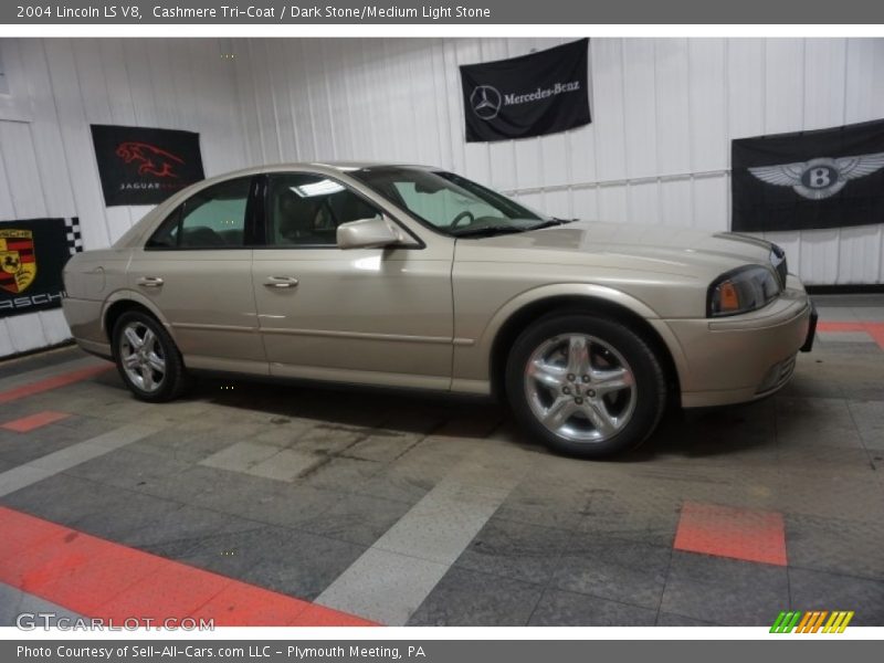 Cashmere Tri-Coat / Dark Stone/Medium Light Stone 2004 Lincoln LS V8