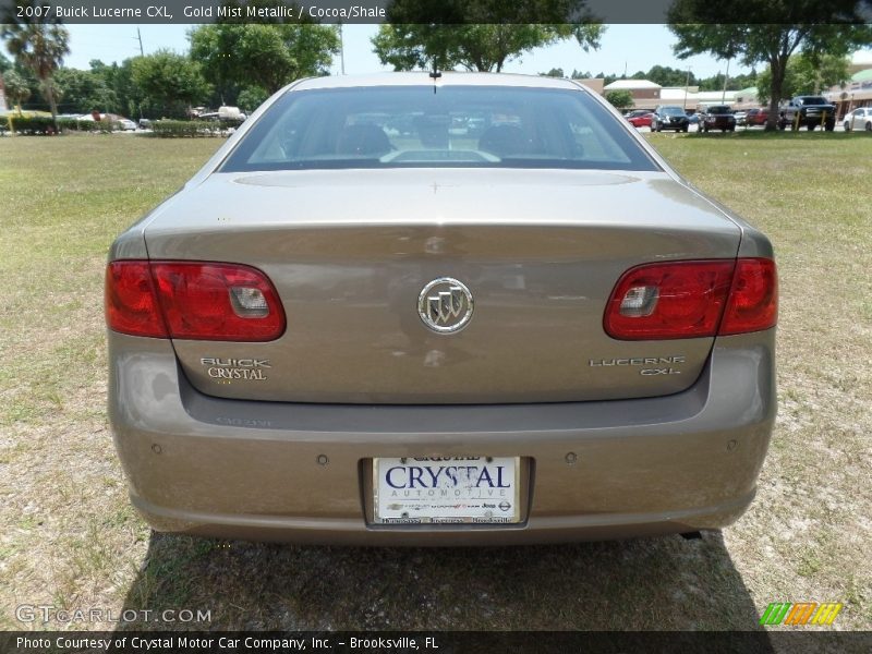 Gold Mist Metallic / Cocoa/Shale 2007 Buick Lucerne CXL