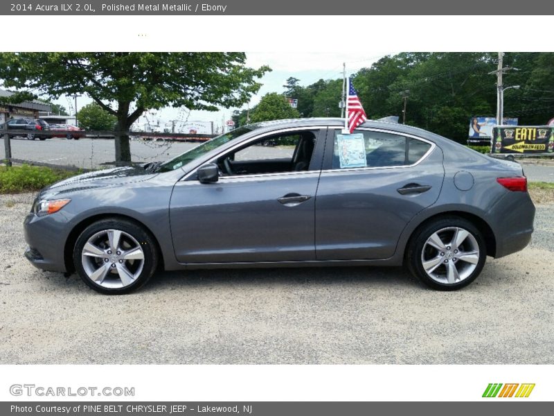 Polished Metal Metallic / Ebony 2014 Acura ILX 2.0L