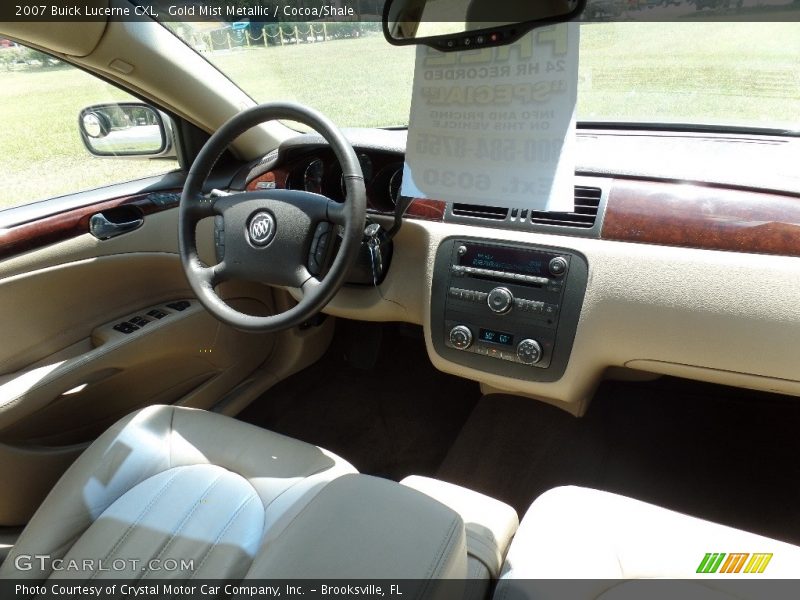 Gold Mist Metallic / Cocoa/Shale 2007 Buick Lucerne CXL