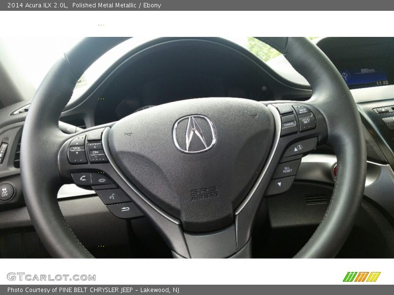 Polished Metal Metallic / Ebony 2014 Acura ILX 2.0L