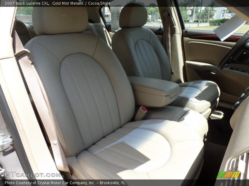 Gold Mist Metallic / Cocoa/Shale 2007 Buick Lucerne CXL