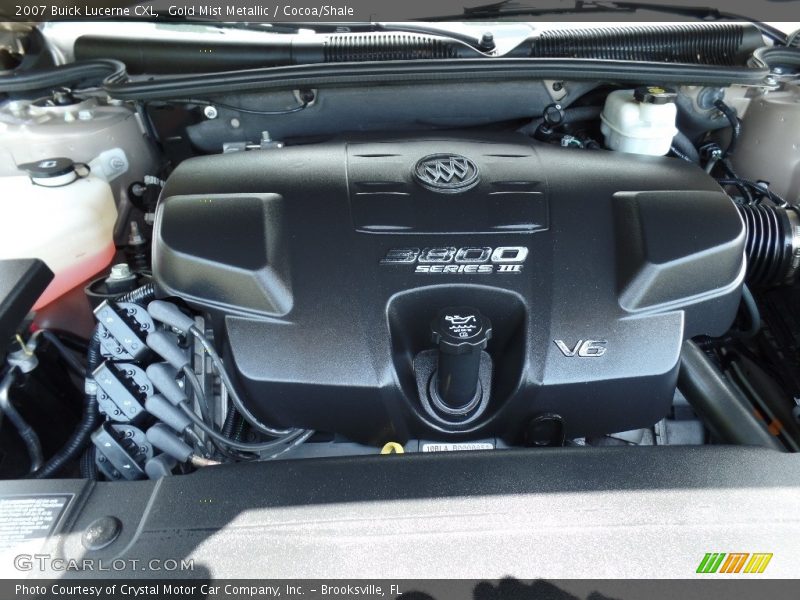 Gold Mist Metallic / Cocoa/Shale 2007 Buick Lucerne CXL