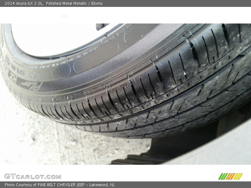 Polished Metal Metallic / Ebony 2014 Acura ILX 2.0L