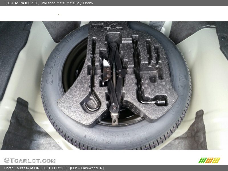 Polished Metal Metallic / Ebony 2014 Acura ILX 2.0L