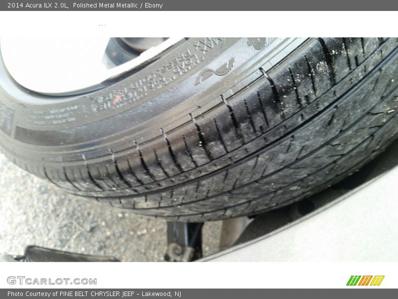 Polished Metal Metallic / Ebony 2014 Acura ILX 2.0L