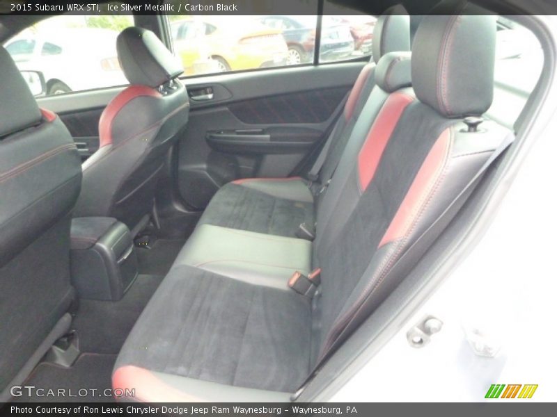 Ice Silver Metallic / Carbon Black 2015 Subaru WRX STI