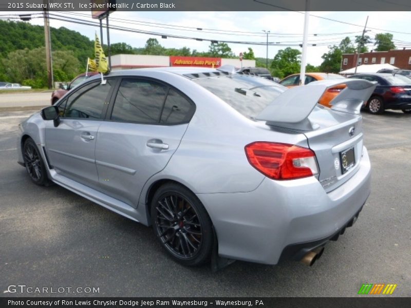 Ice Silver Metallic / Carbon Black 2015 Subaru WRX STI