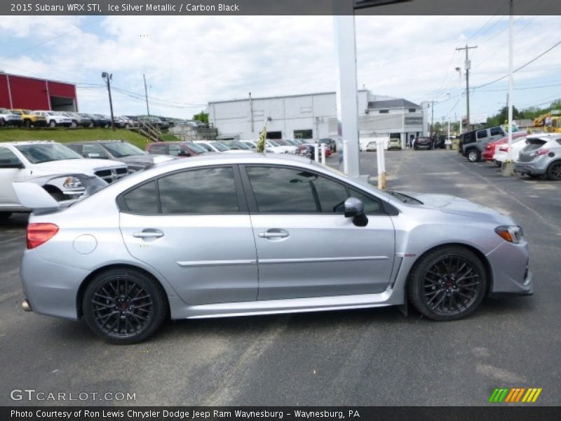 Ice Silver Metallic / Carbon Black 2015 Subaru WRX STI