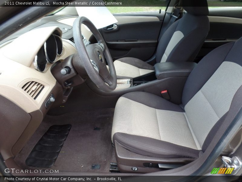 Mocha Steel Metallic / Cocoa/Cashmere 2011 Chevrolet Malibu LS