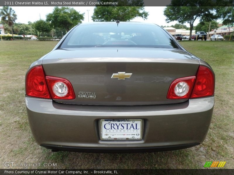 Mocha Steel Metallic / Cocoa/Cashmere 2011 Chevrolet Malibu LS